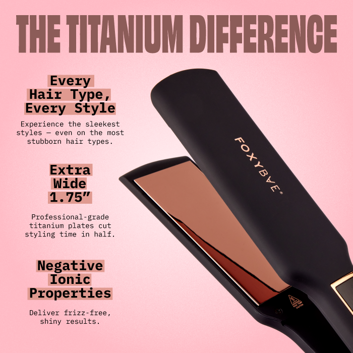 Très Sleek Grande Titanium Wide Plate Flat Iron 1.75"
