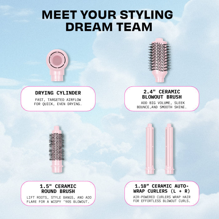 Super Styler Pro+ Multi-Styler & Hair Dryer System